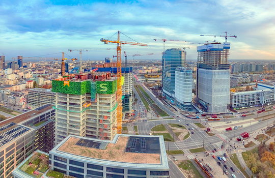 Sky is the limit - the success story of Daszyński Roundabout