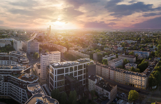 New tenant at Mogilska 43 Office